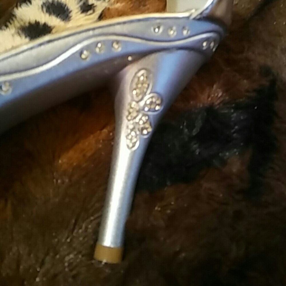 Silver Rhinestone Shoes- Get Ready 4 Prom - image 3